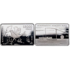 2023. évi Hortobágyi Nemzeti park ezüst emlékérme, Proof